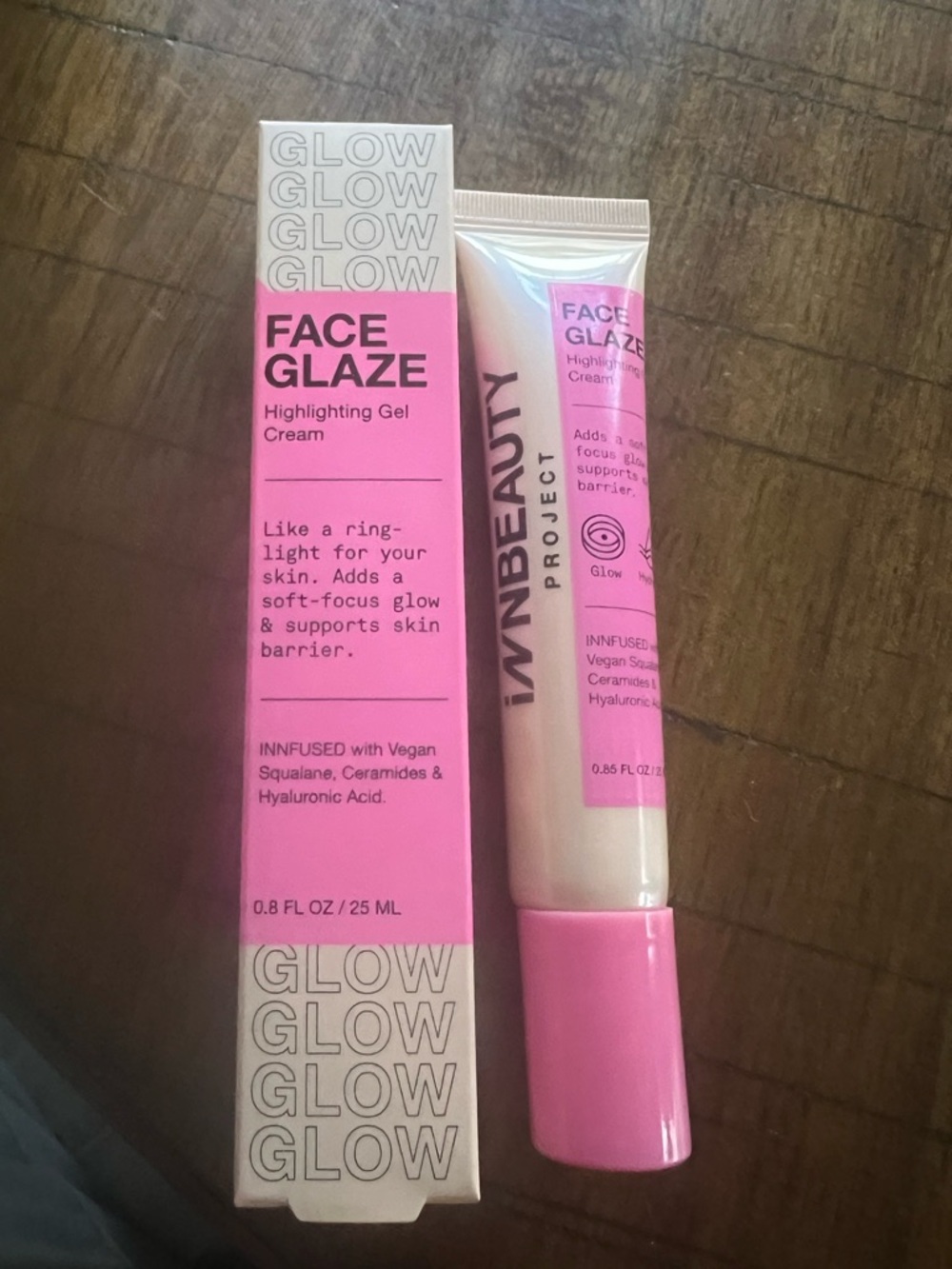 INNBEAUTY PROJECT Face Glaze Highlighting Gel Cream - Pink Glow